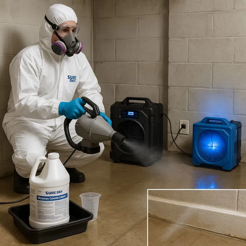 Sanitization and Odor Removal process in Lancaster, WI
