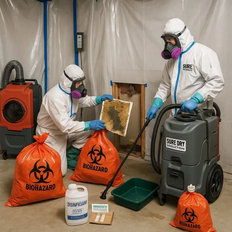 Contaminated Water Handling Protocols process in Lancaster, WI