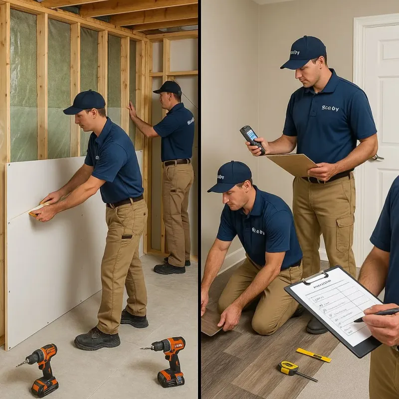 Repairs and Reconstruction process in Lancaster, WI